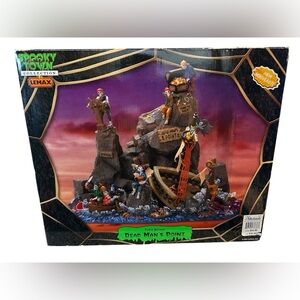 Lemax Spooky Town Dead Man's Point Pirate Skeleton Halloween 73638 Retired Box